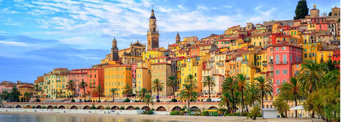 French riviera walking stay